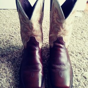 Mens Justin Boots size 8